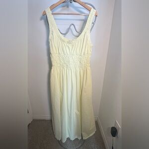 Loft Yellow Maxi Dress
